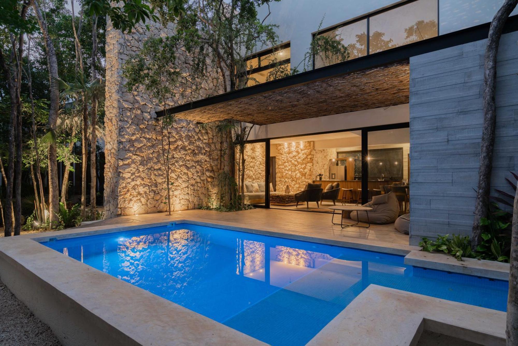 Twelve O'Clock - Luxury Villas Tulum Bagian luar foto