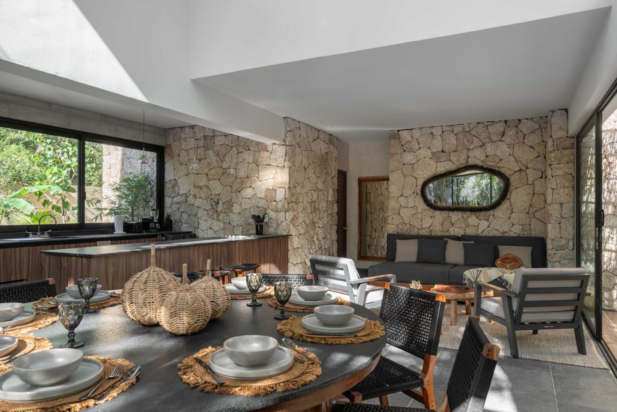 Twelve O'Clock - Luxury Villas Tulum Bagian luar foto