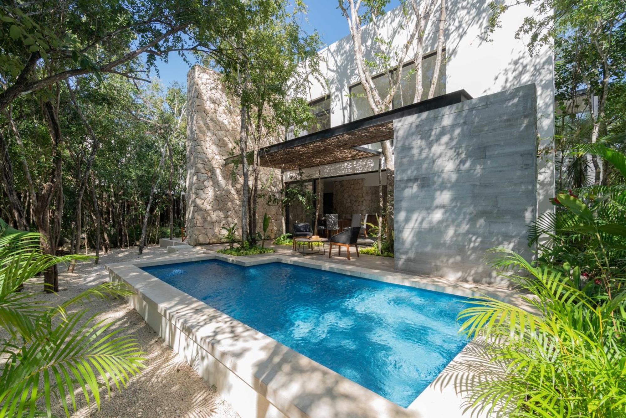 Twelve O'Clock - Luxury Villas Tulum Bagian luar foto