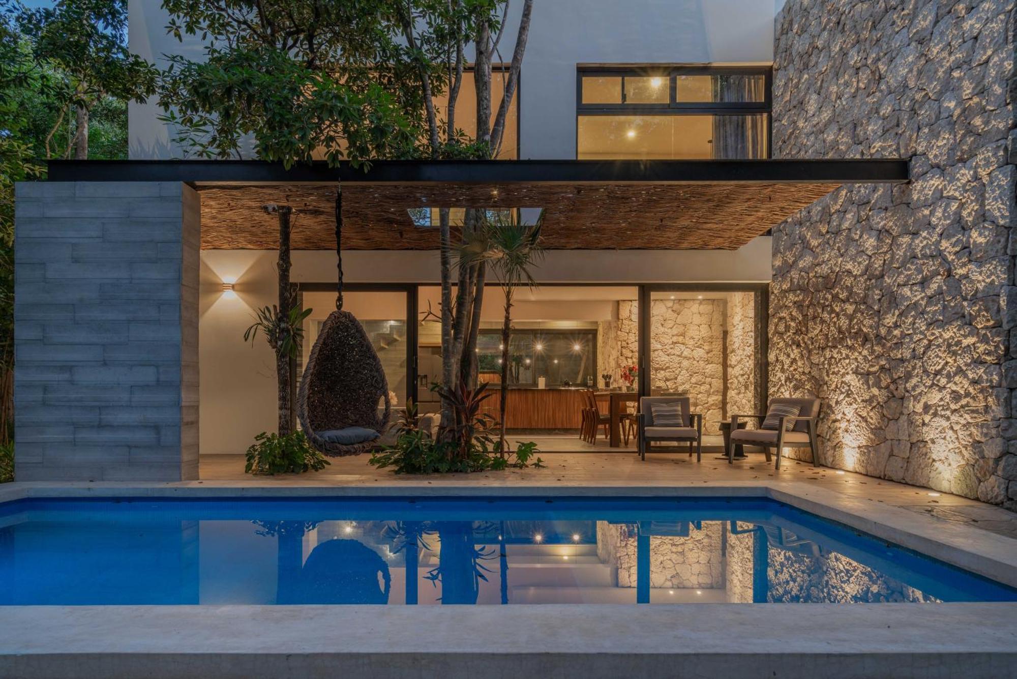 Twelve O'Clock - Luxury Villas Tulum Bagian luar foto