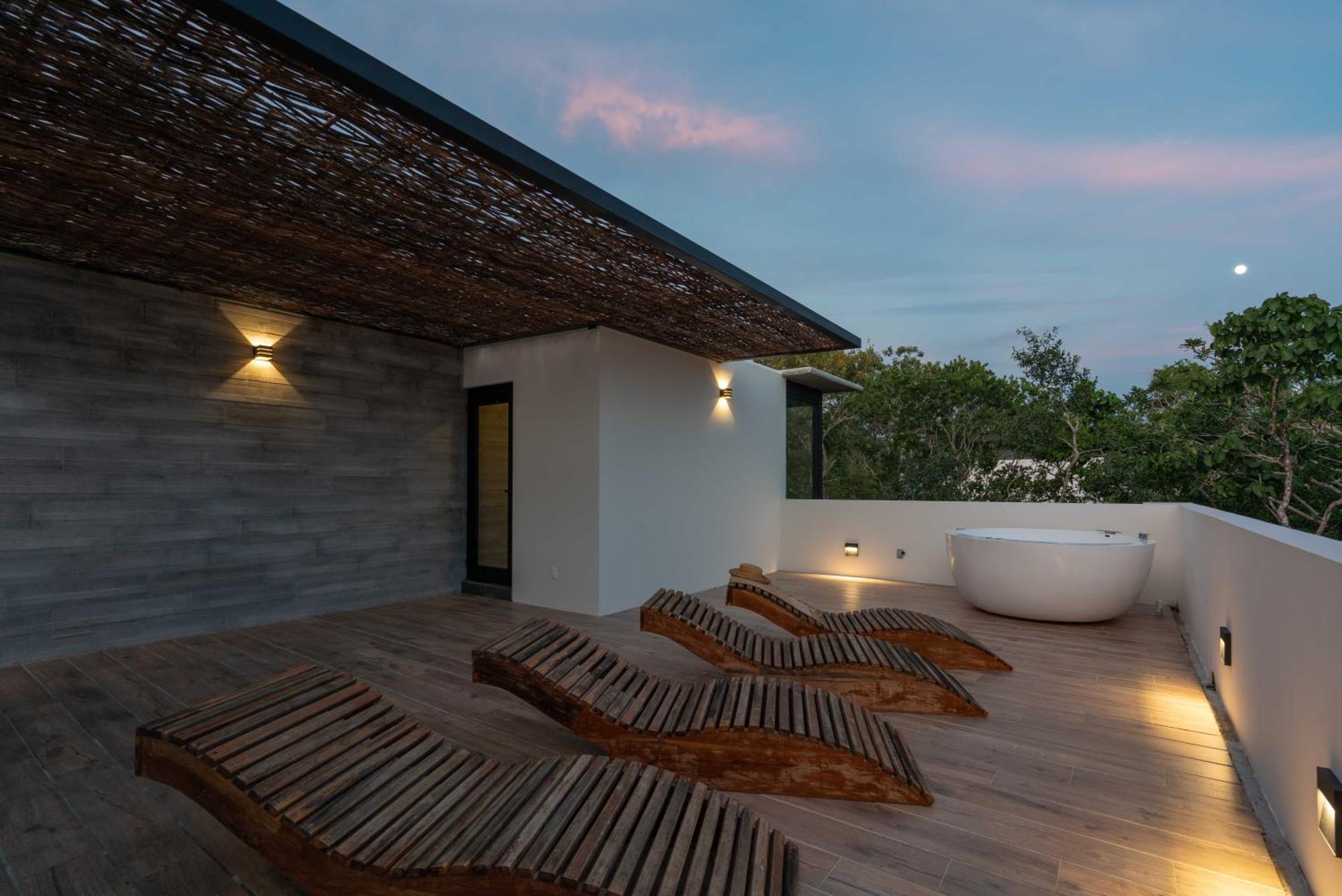 Twelve O'Clock - Luxury Villas Tulum Bagian luar foto