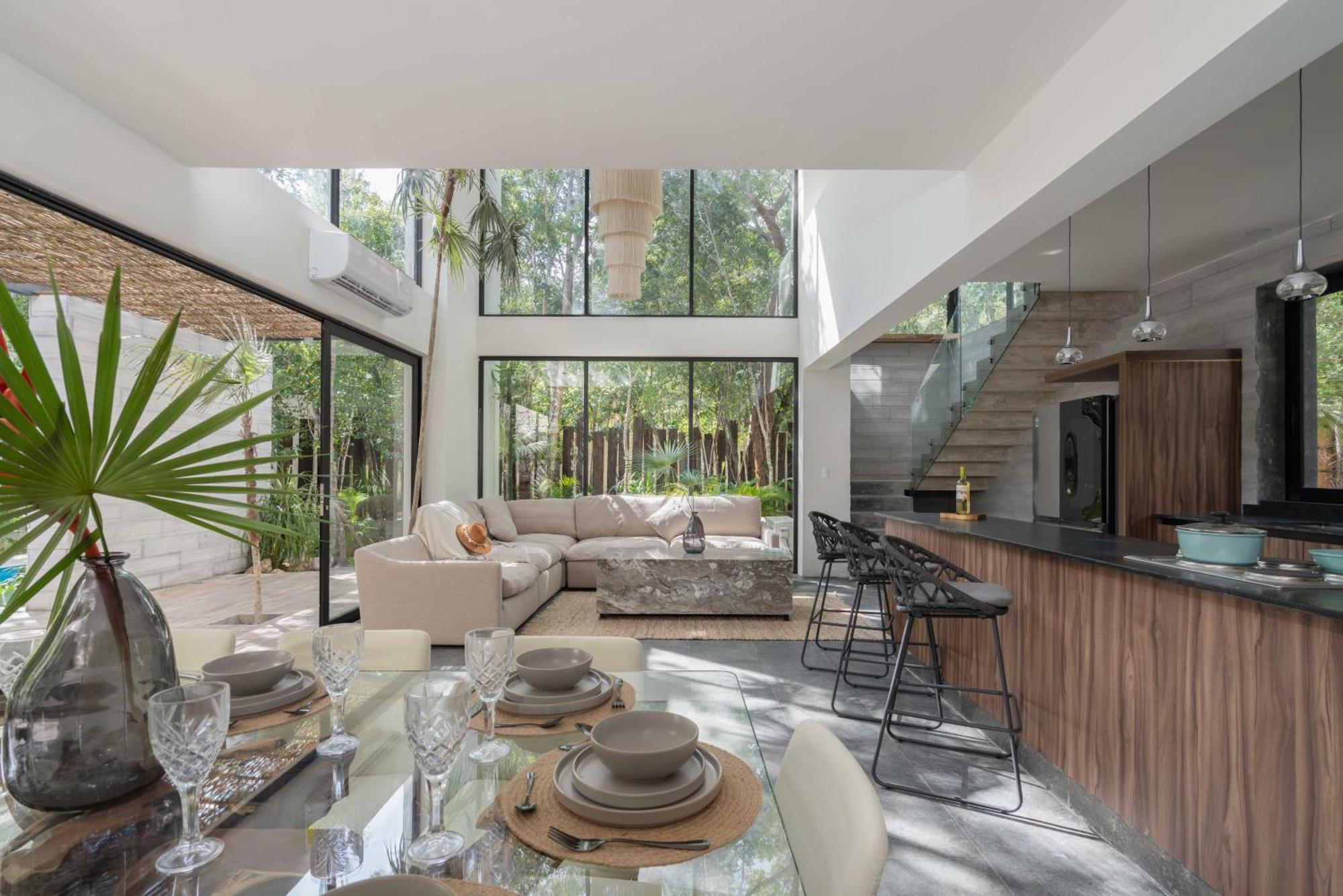 Twelve O'Clock - Luxury Villas Tulum Bagian luar foto